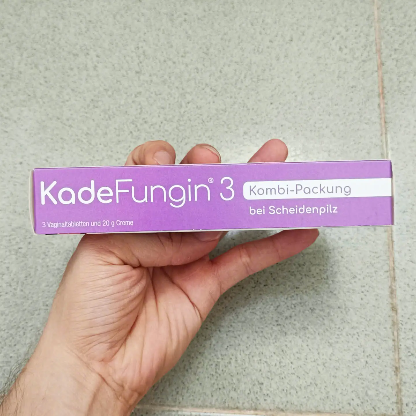 Thuốc phụ khoa KadeFungin 3 Kombi-Packung của Đức Thuốc Đặt Phụ Khoa KadeFungin 3 Kombipackung