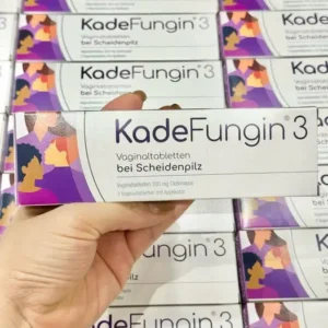 Thuốc phụ khoa KadeFungin 3 Kombi-Packung của Đức Thuốc Kadefungin 3 viên đặt & kem bôi âm đạo