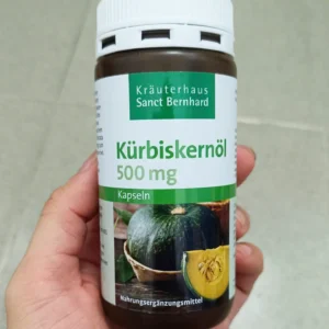 Thuốc Trị Tiểu Đêm Sanct Bernhard Kurbiskernol Kapseln, 150 Viên
