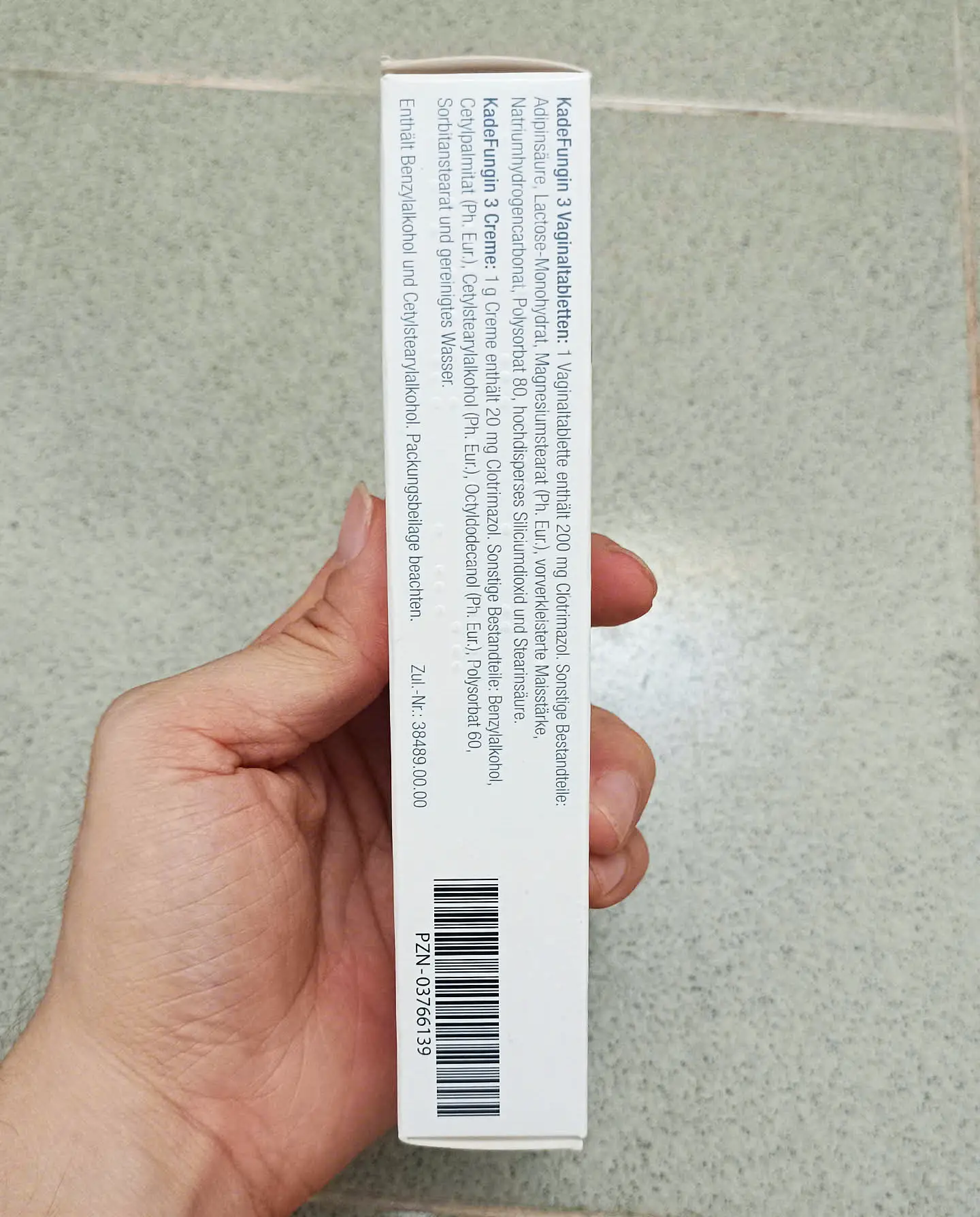 Thuốc phụ khoa KadeFungin 3 Kombi-Packung của Đức Thuốc đặt phụ khoa KadeFungin 3 Kombi-packung điều trị viêm nhiễm phụ khoa, 1 hộp