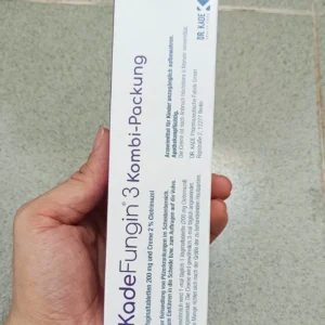 Thuốc phụ khoa KadeFungin 3 Kombi-Packung của Đức Viên đặt và kem bôi phụ khoa KadeFungin 3 Kombi- Packung