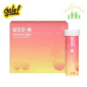 Viên sủi giảm cân Hàn Quốc Baporo Bbae hộp 3 lọ