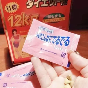 Viên uống giảm cân Minami Deru Deru Diet 12kg hộp 75 gói Nhật