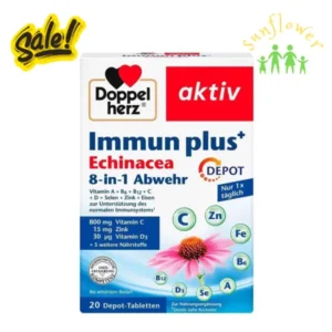 Viên uống tăng đề kháng Doppelherz Immun Plus 20 viên của Đức