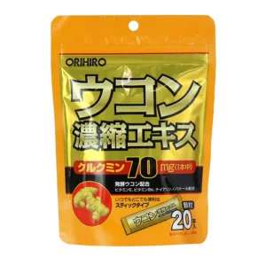 BỘT NGHỆ GIẢI RƯỢU ORIHIRO TÚI 20 GÓI