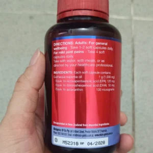 Dầu nhuyễn thể Microgenics 1000mg 60 Viên