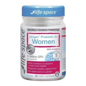 Men vi sinh cho phụ nữ life space urogen probiotic for women 40 viên