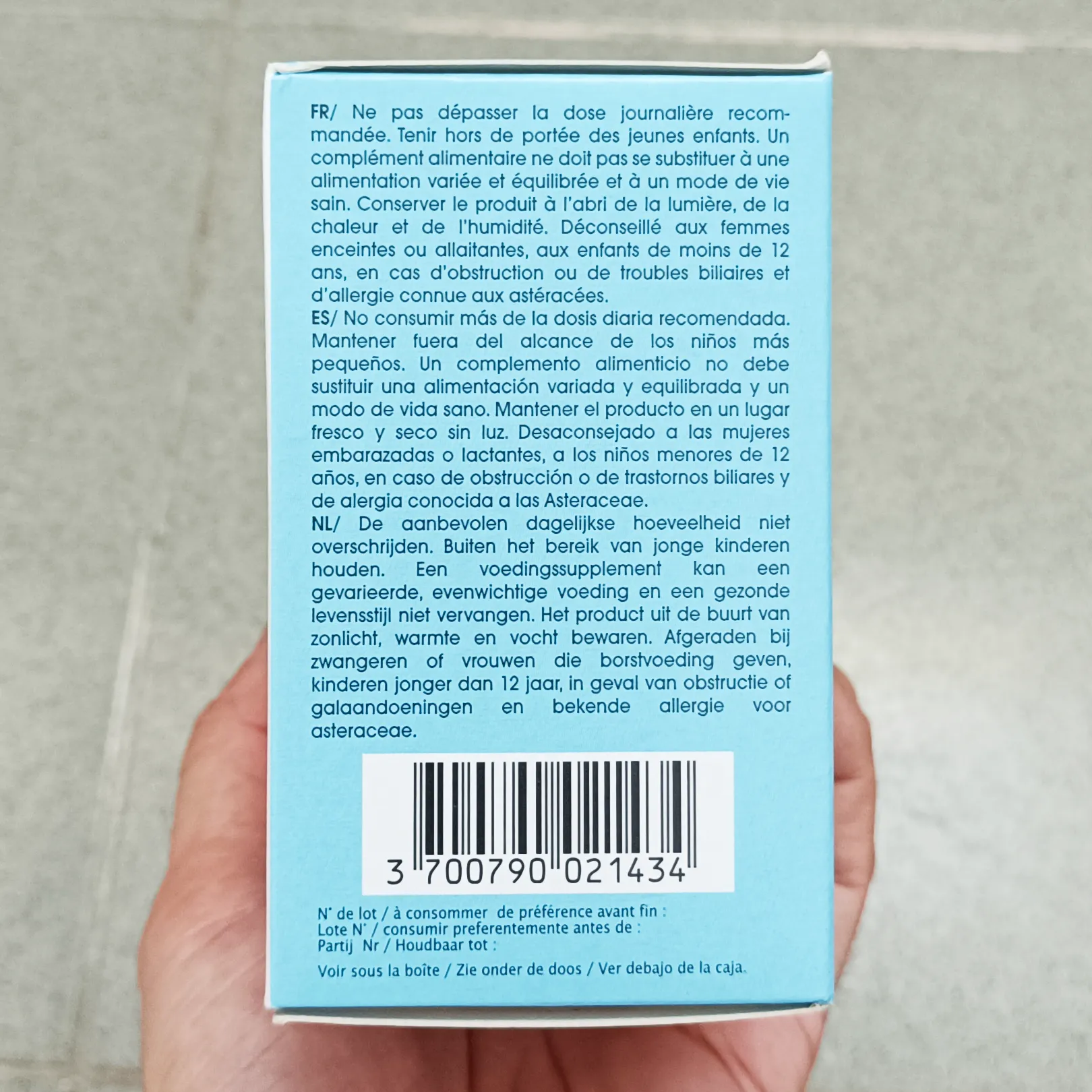 Trà giảm cân Minci Concept Pháp hộp 30 gói Trà giảm mỡ bụng Minci Concept 30 gói Pháp