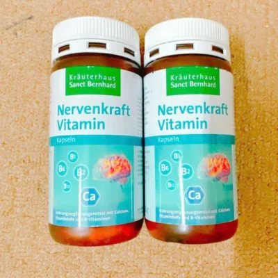 Viên bổ thần kinh Nervenkraft Sanct Bernhard 180 viên của Đức Viên bổ thần kinh NervenKraft Vitamin Sanct Bernhard