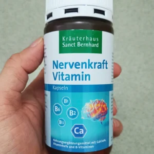 Viên bổ thần kinh Nervenkraft Sanct Bernhard 180 viên của Đức Viên uống bổ thần kinh Sanct Bernhard Nervenkraft Vitamin Kapseln, 180 viên