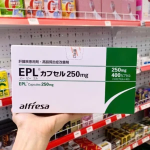 Viên uống hỗ trợ gan nhiễm mỡ EPL 250mg Alfresa Nhật Bản