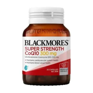 Viên uống hỗ trợ tim mạch Blackmores Super Strength CoQ10 300mg 30 viên của Úc