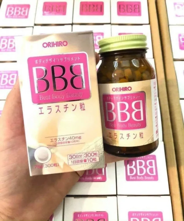 Viên uống nở ngực BBB Best Body Beauty Orihiro 300v