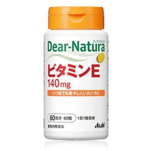 Viên uống vitamin E hữu cơ Dear- Natura Asahi Nhật Bản