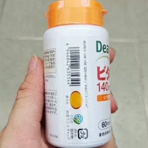 Vitamin E hữu cơ Asahi 60 viên Nhật Bản