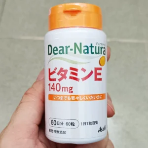 Vitamin E hữu cơ Asahi 60 viên Nhật Bản 60 ngày