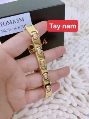 Vòng huyết áp Toma nam đeo tay của Nhật Bản Vòng tay huyết áp Toma nam