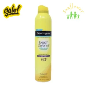 Xịt chống nắng Neutrogena Beach Defense Spf 60+ 240g của Mỹ