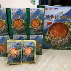 Nước bổ gan rồng đỏ Hovenia Dulcis Nongchuksan hộp 30 gói