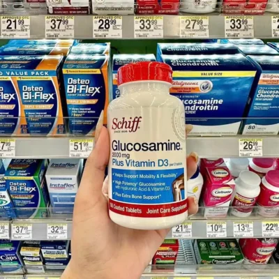 Viên uống Glucosamine 2000mg Plus Vitamin D3 Schiff 150 viên của Mỹ Thuốc Xương Khớp Schiff Glucosamine 2000mg Plus Vitamin D3 (150 Viên)