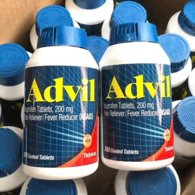 Thuốc Advil 300 viên giảm đau hạ sốt của Mỹ Thuốc trị đau nhức Advil 300 viên của Mỹ