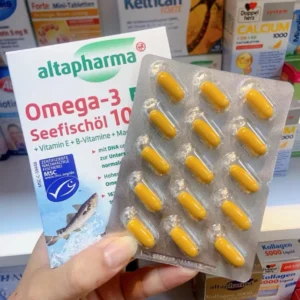 Viên uống Altapharma Omega-3 Seefischöl 1000+ 60 viên