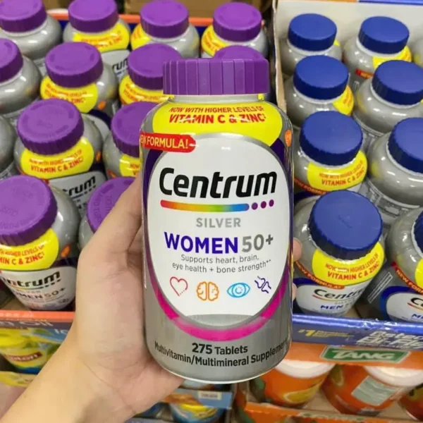 Viên uống Centrum Silver Women 50+ cho phụ nữ trên 50 tuổi 275 viên