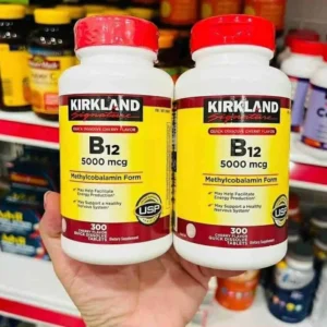 Viên uống bổ sung Vitamin B12 Kirkland Signature 5000 mcg