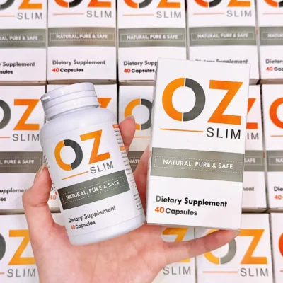 Viên uống giảm cân Oz Slim 40 viên của Mỹ Viên uống giảm cân, đốt cháy mỡ thừa OZ Slim 40 viên