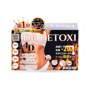 DR DETOXI Viên Uống Thải Độc Giảm Cân Nhật Bản