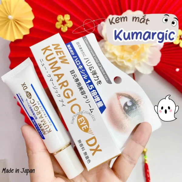 Kem Dưỡng Mắt New Kumargic Eye DX Giảm Thâm Nhật