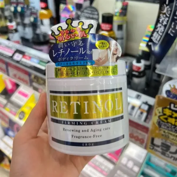 Kem dưỡng trẻ hoá trắng da Retinol 480g Nhật Bản