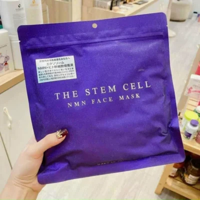 Mặt nạ The Stem Cell NMN Face Mask 30 miếng của Nhật Bản Mặt nạ The Stem Cell NMN Face Mask 30M Tím