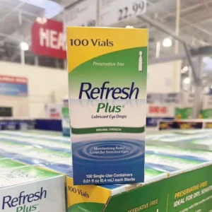 Nước nhỏ mắt nhân tạo Refresh Plus Lubricant Eye Drops 100 ống
