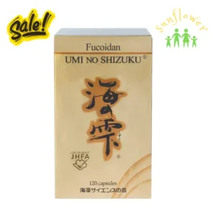 Tảo vàng Fucoidan Umi No Shizuku 120 viên của Nhật Bản