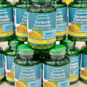Tinh chất nghệ Puritan's Pride Turmeric Curcumin 500mg 180 viên của Mỹ