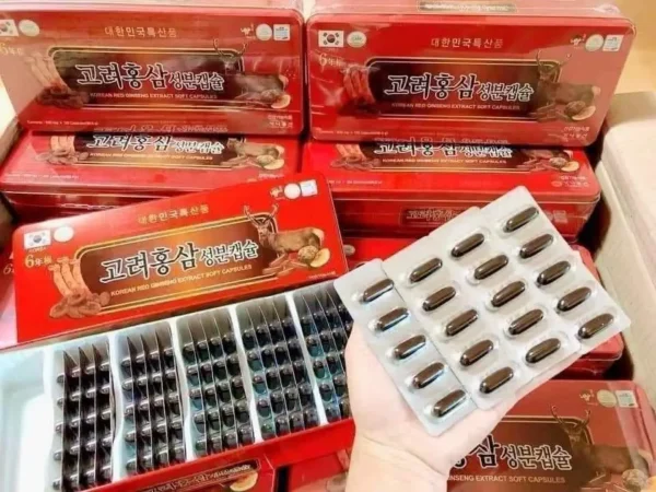 Viên uống đạm sâm nhung hươu Kana 120 viên của Hàn Quốc - Hình ảnh 3