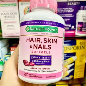 Viên uống Nature's Bounty Hair Skin Nail đẹp da, móng, tóc