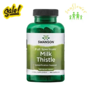 Viên uống bổ gan Swanson Milk Thistle 500mg 100 viên của Mỹ