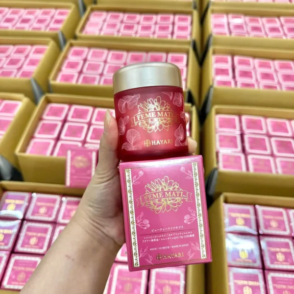 Viên uống men phụ khoa Feme Mati Pro Hayari cho phụ nữ