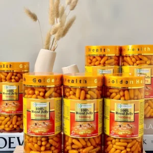 Viên uống sữa ong chúa Golden Health Royal Jelly 1600mg 6% 10 HAD