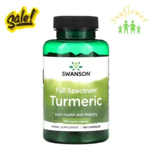 Viên uống tinh chất nghệ Swanson Turmeric 720mg 100 viên của Mỹ