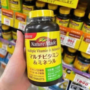 Vitamin tổng hợp Nature Made 200 viên của Nhật Bản