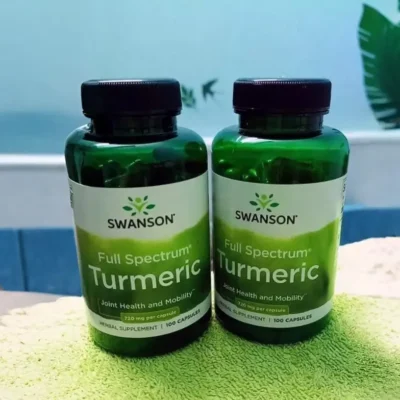 Viên uống tinh chất nghệ Swanson Turmeric 720mg 100 viên của Mỹ viên nghệ Swanson Full spectrum Turmeric 720mg 100 viên