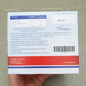 Alpha PLUS hỗ trợ sụn khớp (Hộp 30 ống x 25ml)