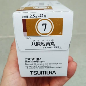 Bột uống bổ thận Tsumura 7 Hachimi hộp 42 gói của Nhật Bản Bổ Thận Nhật Bản Tsumura 7 Hachimi hộp 42 gói