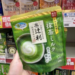 Bột trà sữa trà xanh Tsuriji Kataoka Uji Matcha Milk 190g