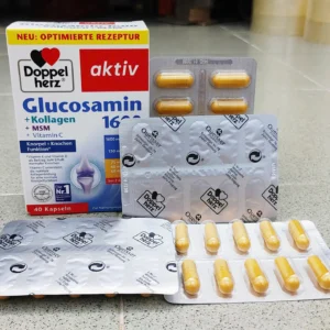 Viên uống Doppelherz Glucosamin 1600 hộp 40 viên của Đức Doppelherz Glucosamin 1600 Collagen + MSM + Vitamin C 40 viên