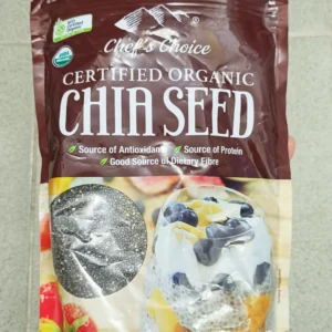 Hạt Chia Chef’s Choice Certified Organic Chia Seed 500g của Úc Hạt chia Seed Chefs Choice Certified Organic 500g