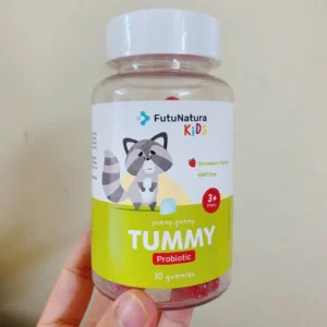 Kẹo dẻo men vi sinh Kids Tummy Probiotic FutuNatura 30 viên của Đức